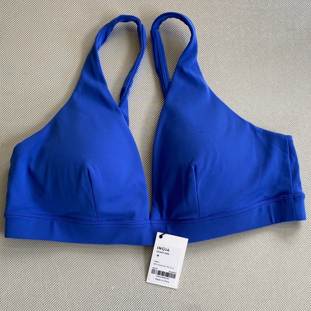 Women's Vibrant Blue Sports Bra